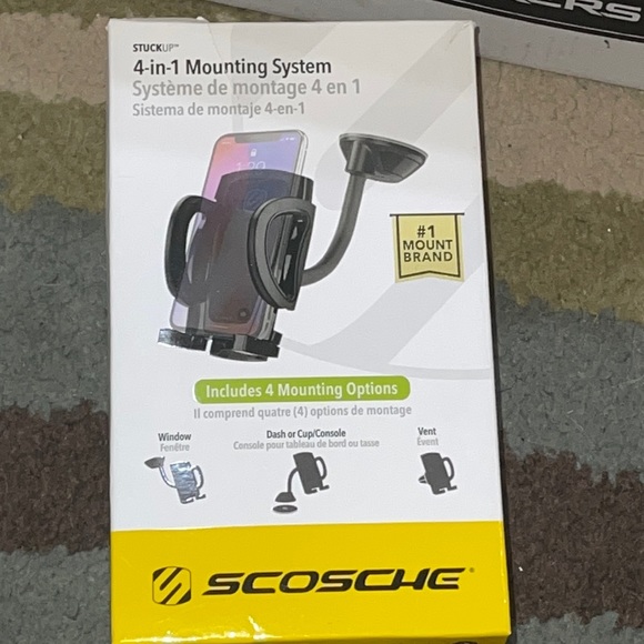 scosche 4 in one phone mounting system new in box - Picture 1 of 1